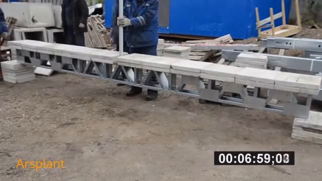 Испытания перекрытия ЛСТК март 2012г смотреть онлайн