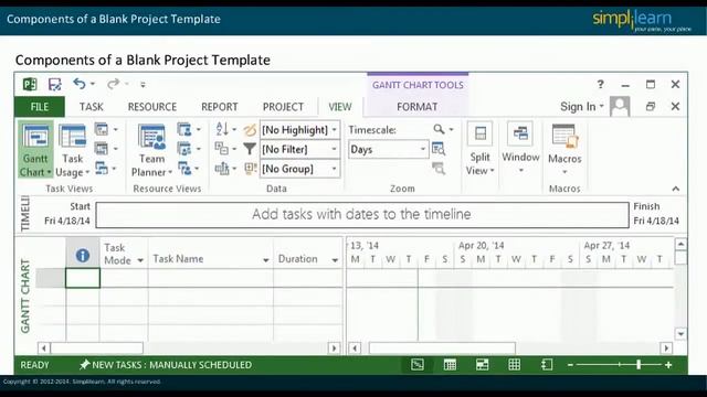 Microsoft Project 2013 Tutorial | MS Project 2013 Online Training Video
