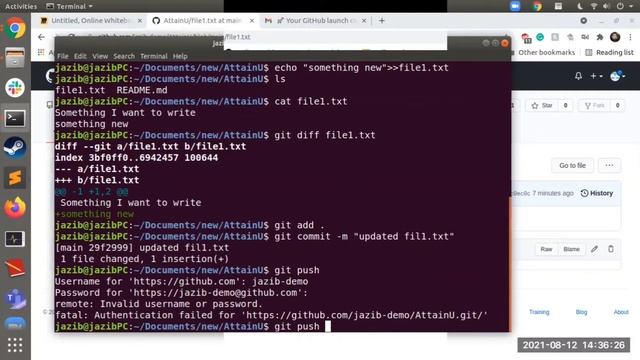 Lecture 12 - Git Pull | Basics of Terminal & Version Control | AttainU Open Course смотреть онлайн
