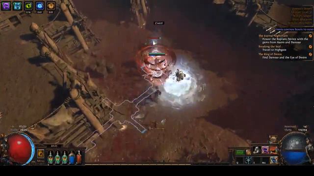 Path of Exile лига покемонов Крит Налётчик через элементальный урон
