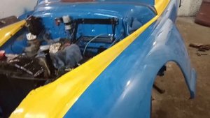 #16 Газ М 20 Победа Сборка деталей кузова