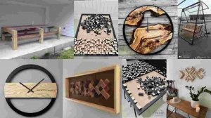 Wooden wall art ideas