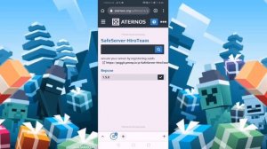 КАК СДЕЛАТЬ РЕГИСТРАЦИЮ НА СЕРВЕРЕ ATERNOS? /// МАЙНКРАФТ ПЕ