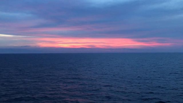 Ocean, Sea life, Mediterranean sea on MSC Miraviglia / Океан, морская жизнь, Средиземное море
