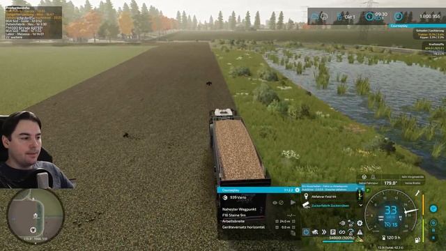 LS22 #809 Luzerne sammeln mit Claas Ladewagen und John Deere Trecker #NFMarsch 4fach смотреть онлайн