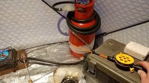 озеро Инголь, ловля рипуса (глухозимье). 28. 01. 2022г.