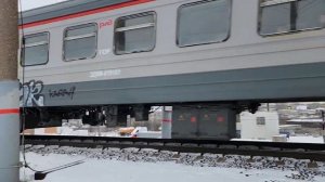 Электричка ЭД9М сообщением Нижний Новгород-Арзамас.