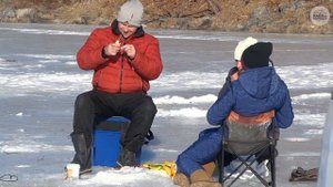 Зимняя рыбалка на корюшку и селедку в Приморье. ice fishing smelt.