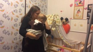 Слинг с кольцами "Чудо Чадо". Вертикально спереди(Ножки лягушка), инструкция