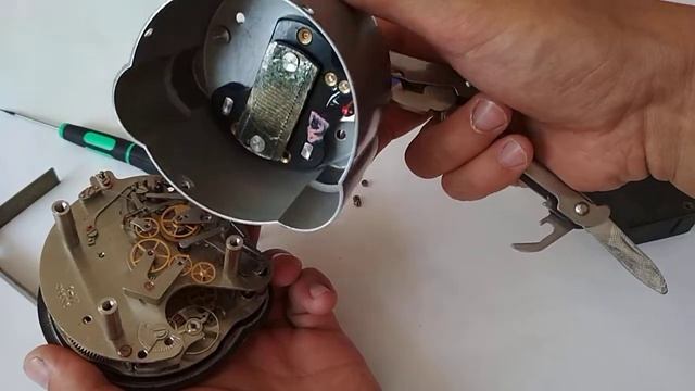 Авиационные часы АЧС-1. Разборка. смотреть онлайн