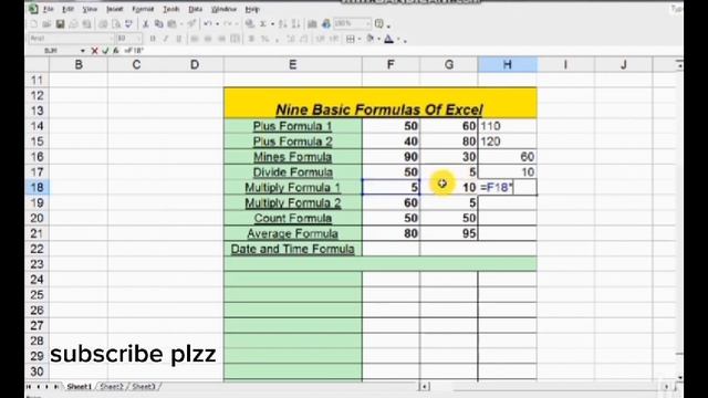 Top?10 Excel Basic Formulas | Basic Formulas Of Excel