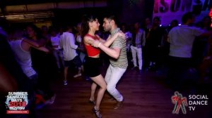 Marco Espejo & Sara Panero - Bachata social dancing | Summer Sensual Days 2018