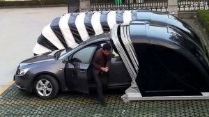 Китайский гараж-ракушка