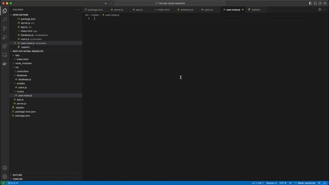 ? Sequelize MySQL Node Express REST API | Babel | Devhubspot