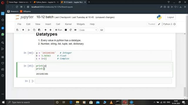 Python Summer Internship | Python Programming for Beginners Video Tutorial | Part 2 | Craw Security