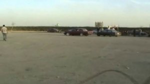Volvo 240 turbo doing donuts