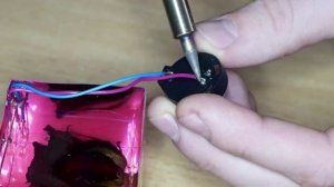 Роза в эпоксидной смоле. Светильник.