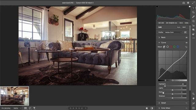 Exercise 4: Camera RAW Edits смотреть онлайн