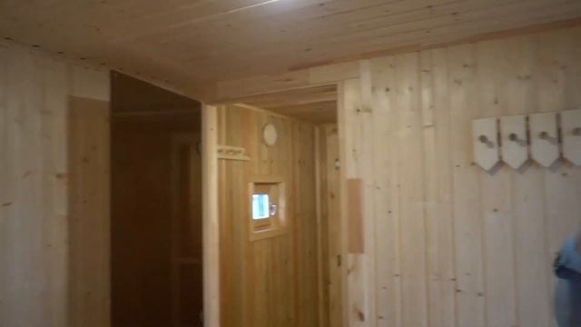 Фирменная модульная БАНЯ Дока каркасная большая с террасой