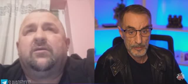 Дядя Слава и мутный дядька с Украины