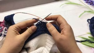 Как закрыть петли спицами (для планок под пуговицы, рукавов, кантов, горловинв)