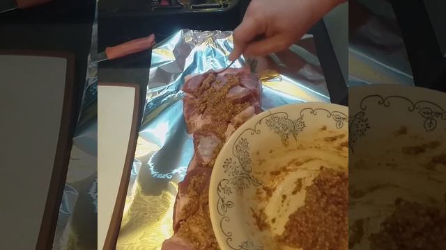 Самый вкусный подчеревок в духовке. Подчеревок с горчицей запеченый в духовке. Смотри и повторяй.
