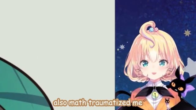 Millie has math trauma