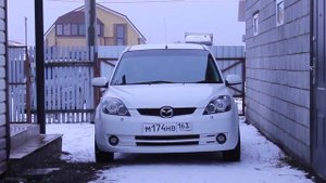 LED ДХО+поворотник на Mazda Demio 2006