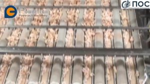 Система для переработки морских креветок и вареных креветок