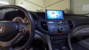 Honda Accord VIII 2007-2012 9” Android Navigation And Factory Rear Parking Camera