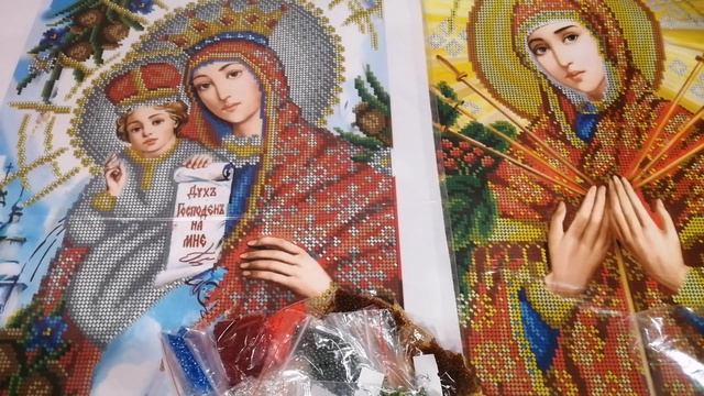 3 НАБОРА ДЛЯ ВЫШИВКИ МОНАСТЫРСКИМ ШВОМ