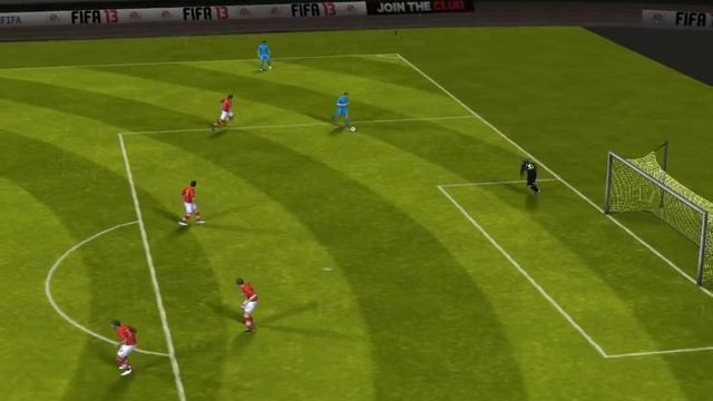 [FIFA 13] Красивый гол, с помощью финта "радуга". смотреть онлайн