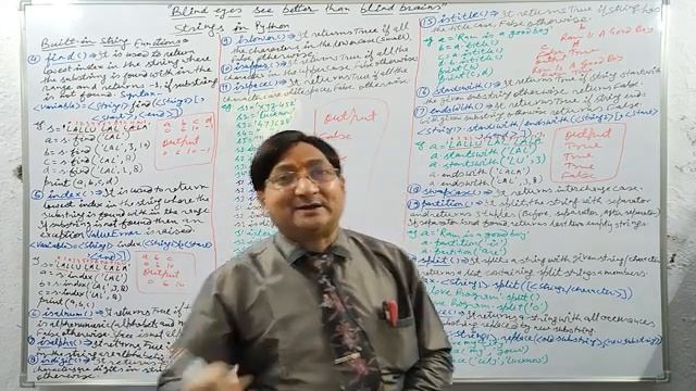 Strings in Python Part-2 | Class 11th & 12th | CBSE | BCA | MCA | B.Tech | B.Sc (HINDI EXPLANATION)