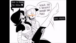 Papyrus flirts with Mettaton UnderTale comic dub