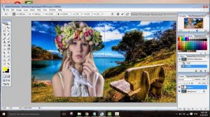 Photoshop Tutorial For Beginners Blend Two Images In Photoshop