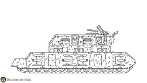 Гибрид Монстра : Танк поддержки - Landkreuzer p2000 - Мультики про танки