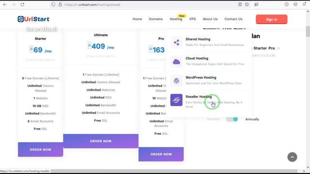 Cheap Web Hosting With Free .Com Domain | Cheap Wordpress Hosting 2022 | Urlstart Web Hosting ?