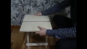 Самодельный раскладной табурет!