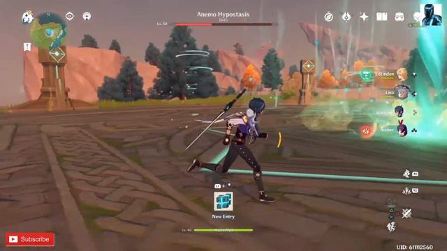 Genshin Impact - Anemo Hypostasis (Code name: Beth) смотреть онлайн