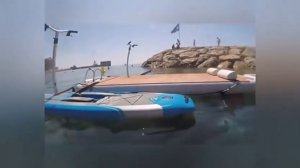 Новинка 2021. Надувная плавающая платформа - отдых а воде. Большой плот остров