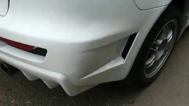 Тюнинг Mitsubishi Lanser, новые крылья, бампера, пороги смотреть онлайн