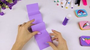 Как сделать Мини Блокнот Оригами блокнот своими руками. Поделки из бумаги. Diy о