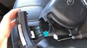 Установка подрулевых лепестков на Range Rover L322 2010-2012