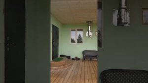 Сделали терасную доску из лиственницы потолок  ступени поддоны  водостоки и хозблок