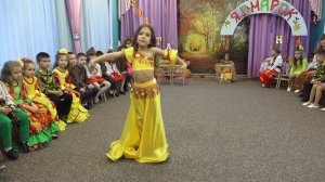 Восточный танец. Осенний утренник "Ярмарка”.  Старшая группа детсада № 160 г. Одесса 2019