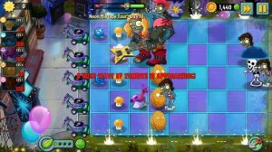 Прохождение Растения против зомби 2, Неоновый миксованый тур, 31-й день