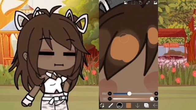 гача лайф | туториал на обработку волос | Gacha Life смотреть онлайн