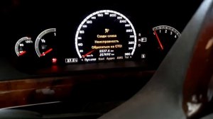 Ззапустили двиготель Мерседес 221-5.5 литра..