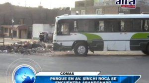 ALFA NOTICIAS - PARQUE EN AV. SINCHI ROCA ABONDONADA