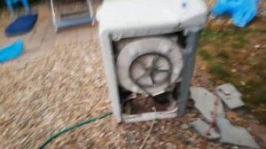 Katowanie pralki Indesit , Indesit washing machine destruction